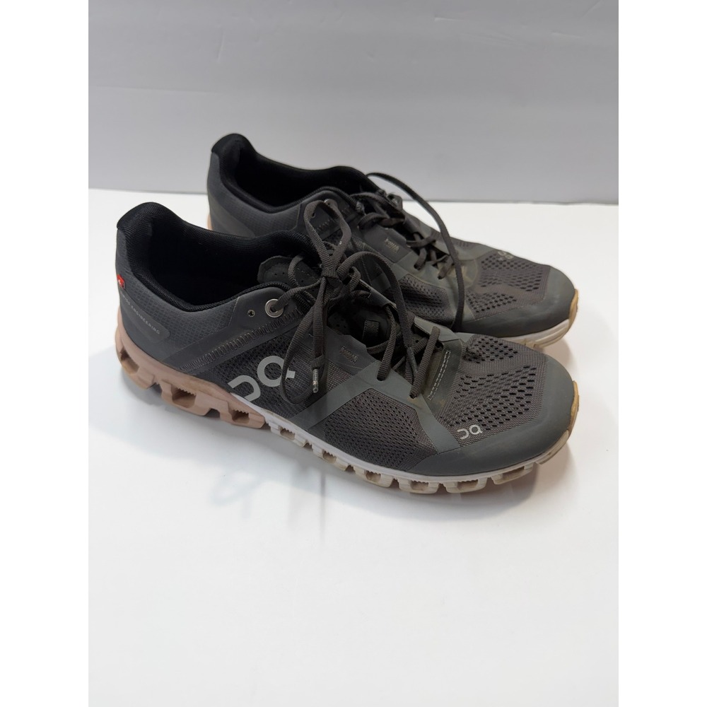 On Cloudflow Womens 9 Running Shoes Black Rose Gold Helion CloudTec Trainers